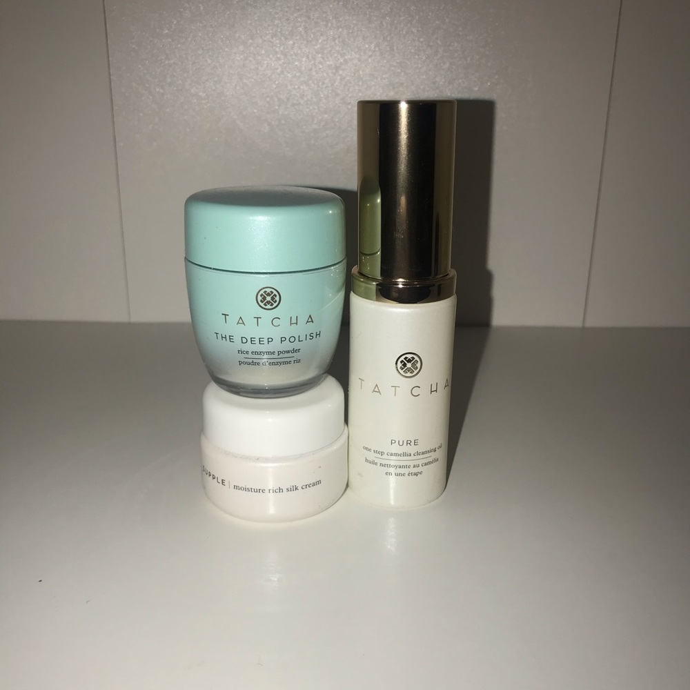 Tatcha the mini deep cleanse moisture bundle